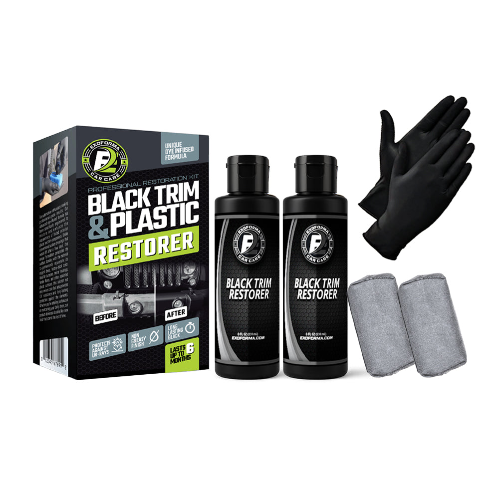 Black Trim Restorer Kit - ExoForma