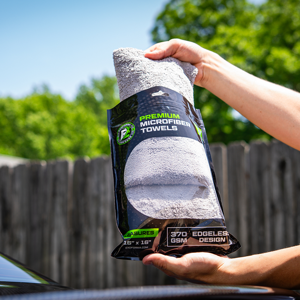 Premium Edgeless Microfiber Towels